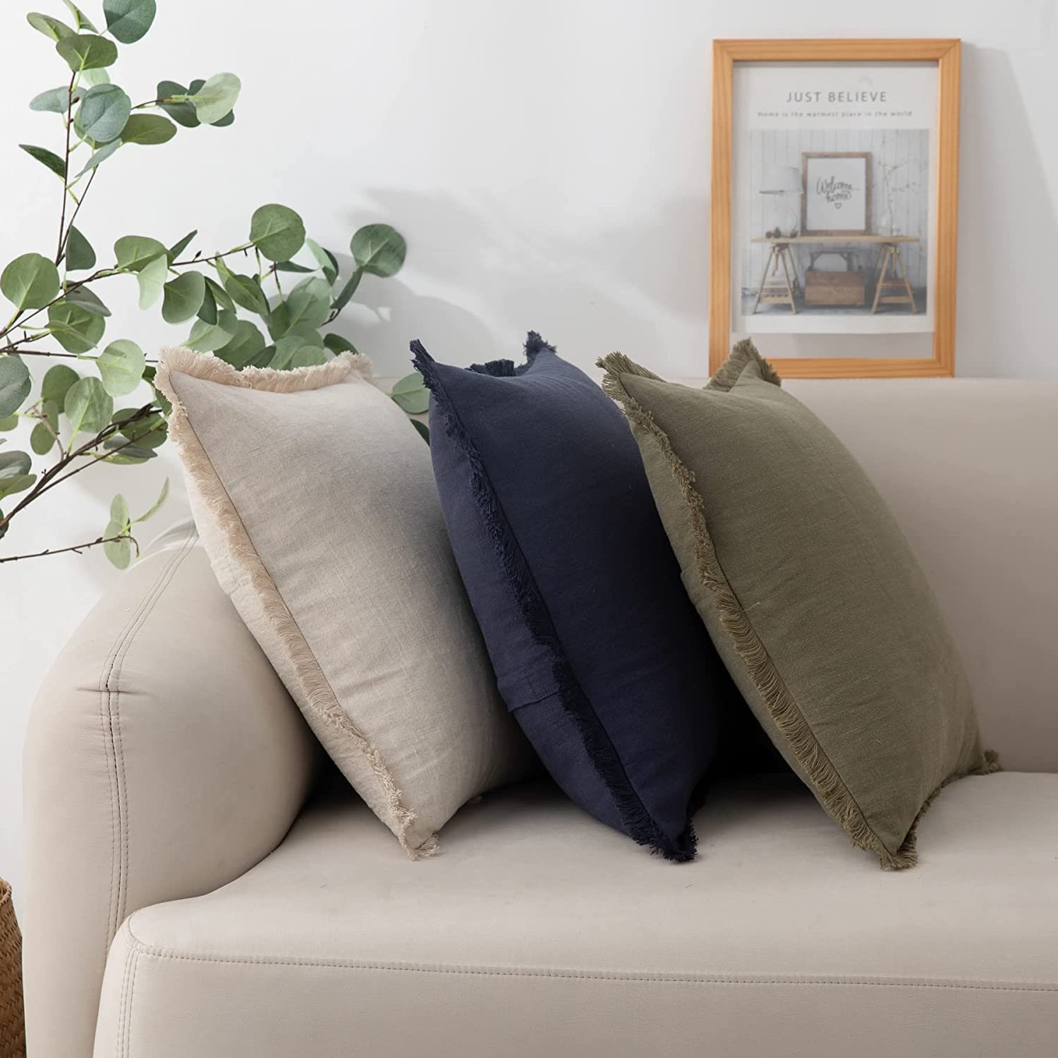 Linen Cushion 18"x18"