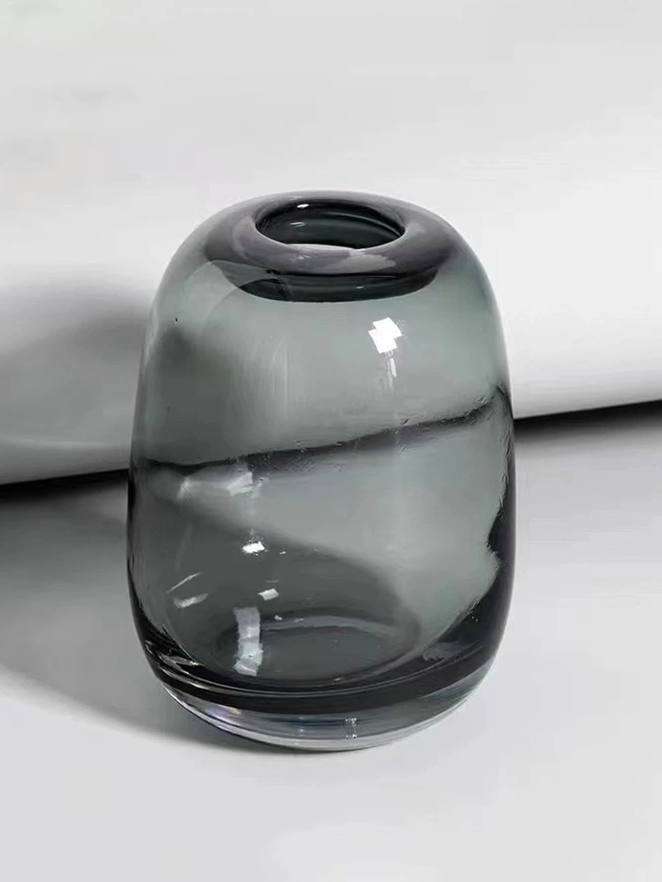 Smokey Glass Vase