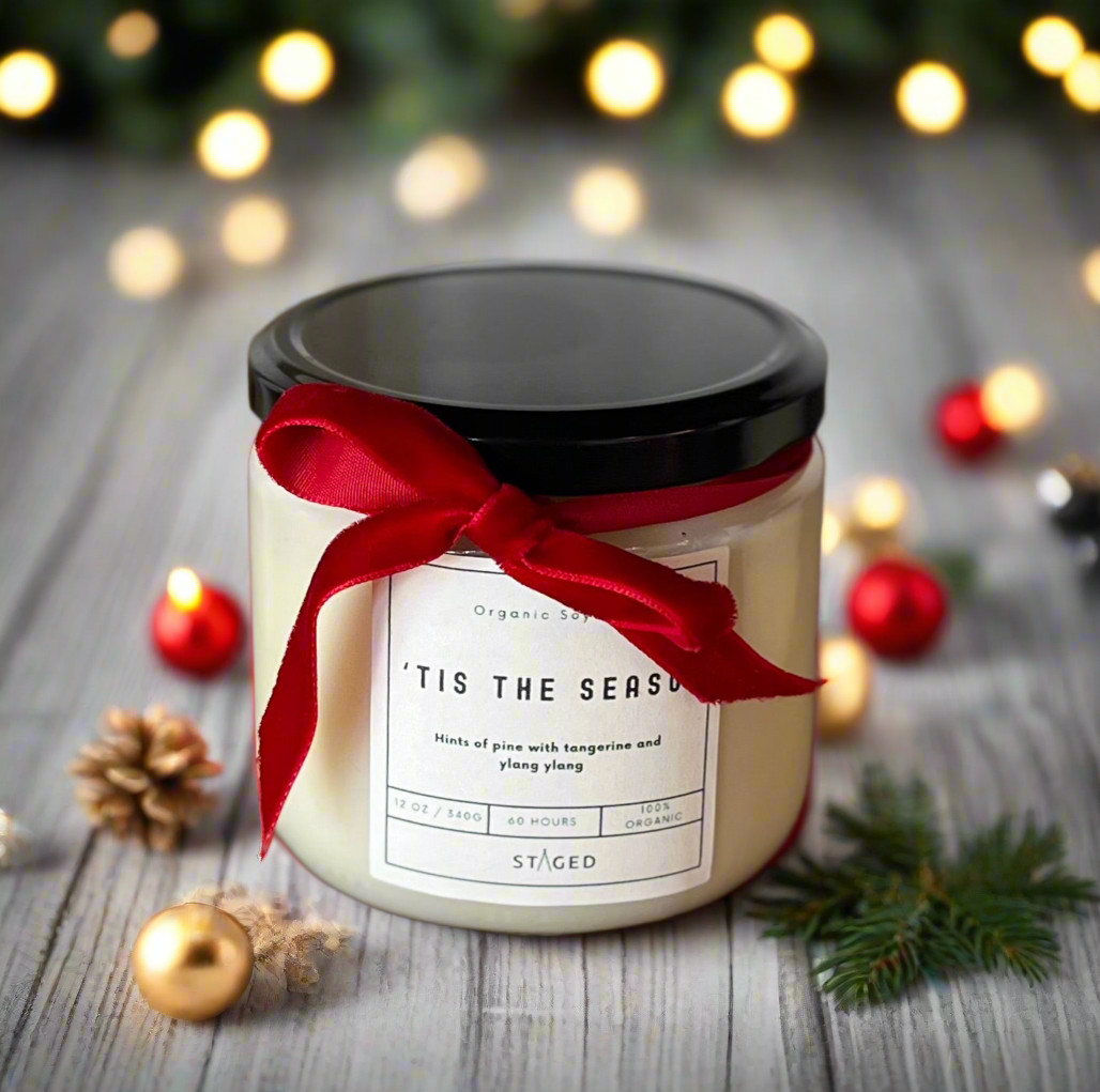 12 oz Christmas Candle