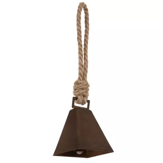 Bronze Farm Bell Ornament