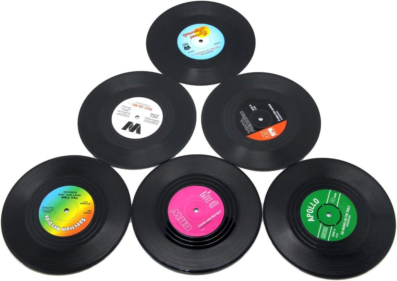 Retro Coaster Set of 6