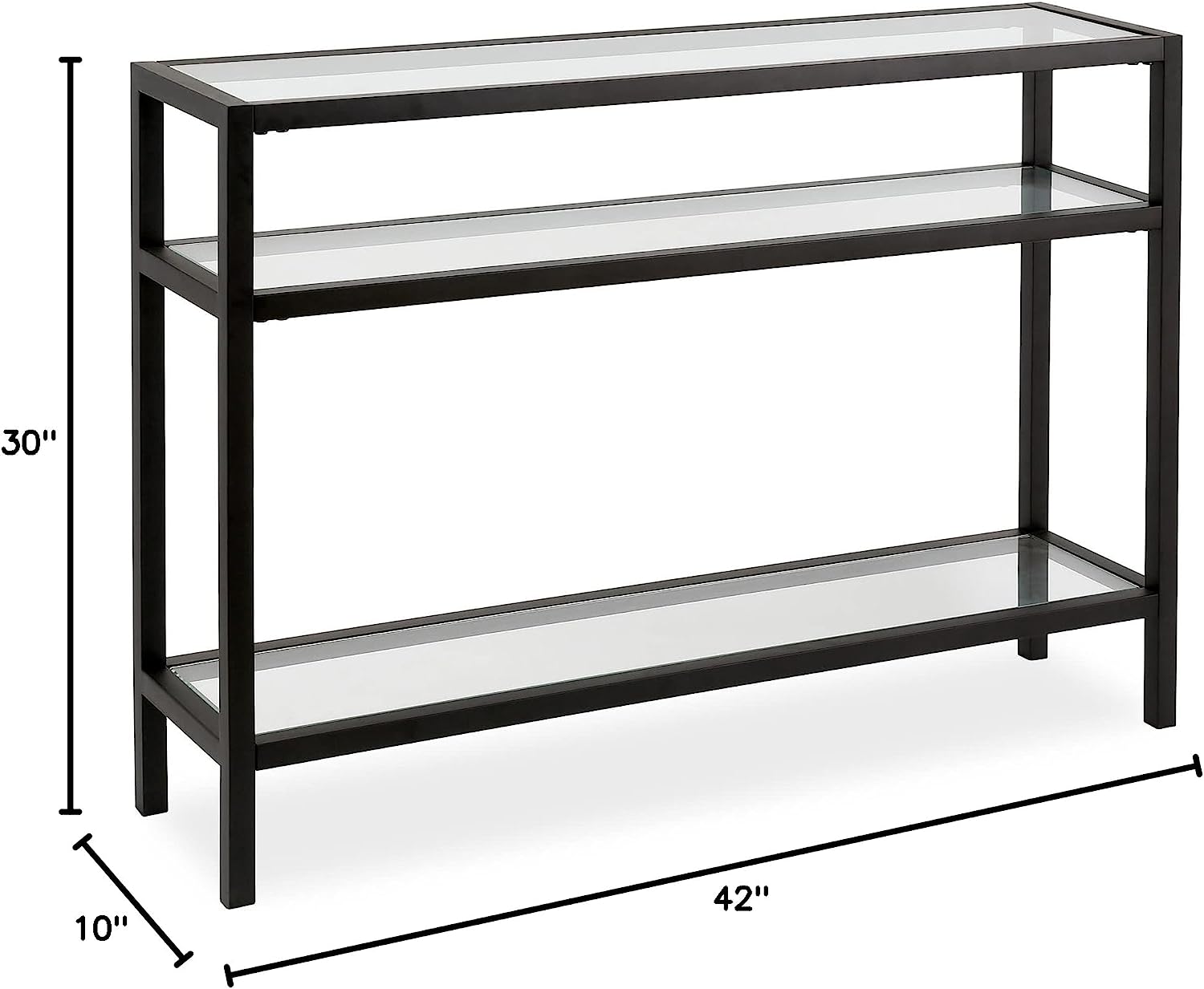 Blackened Bronze Console Table