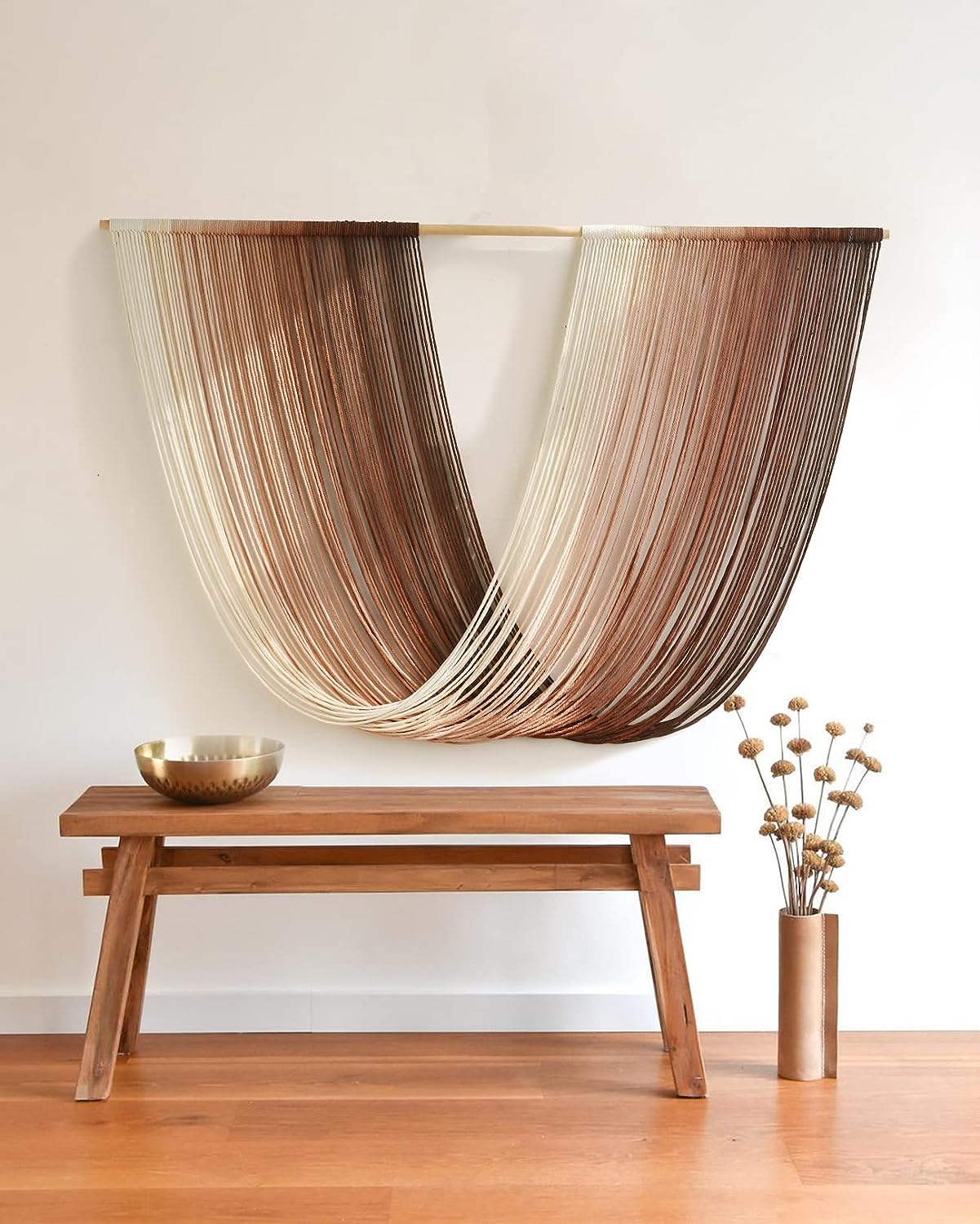 Tie-Dye Macrame Tapestry