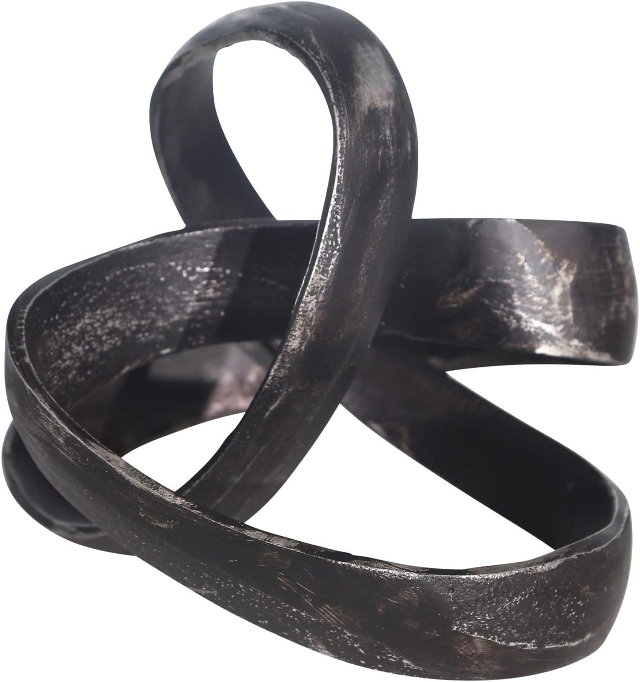 Metal Ribbon Sculpture