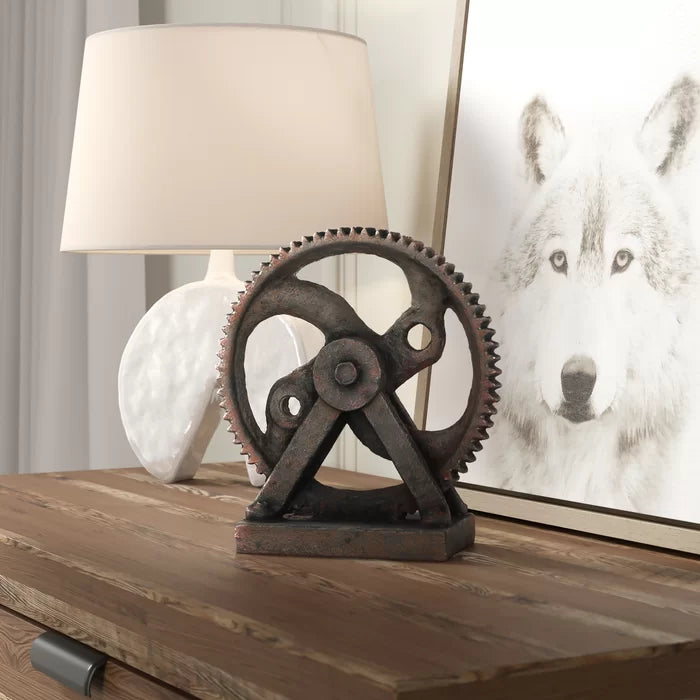 "Weathered" Gear Sculpture