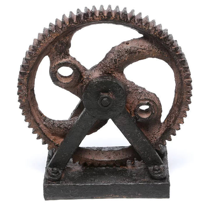 "Weathered" Gear Sculpture