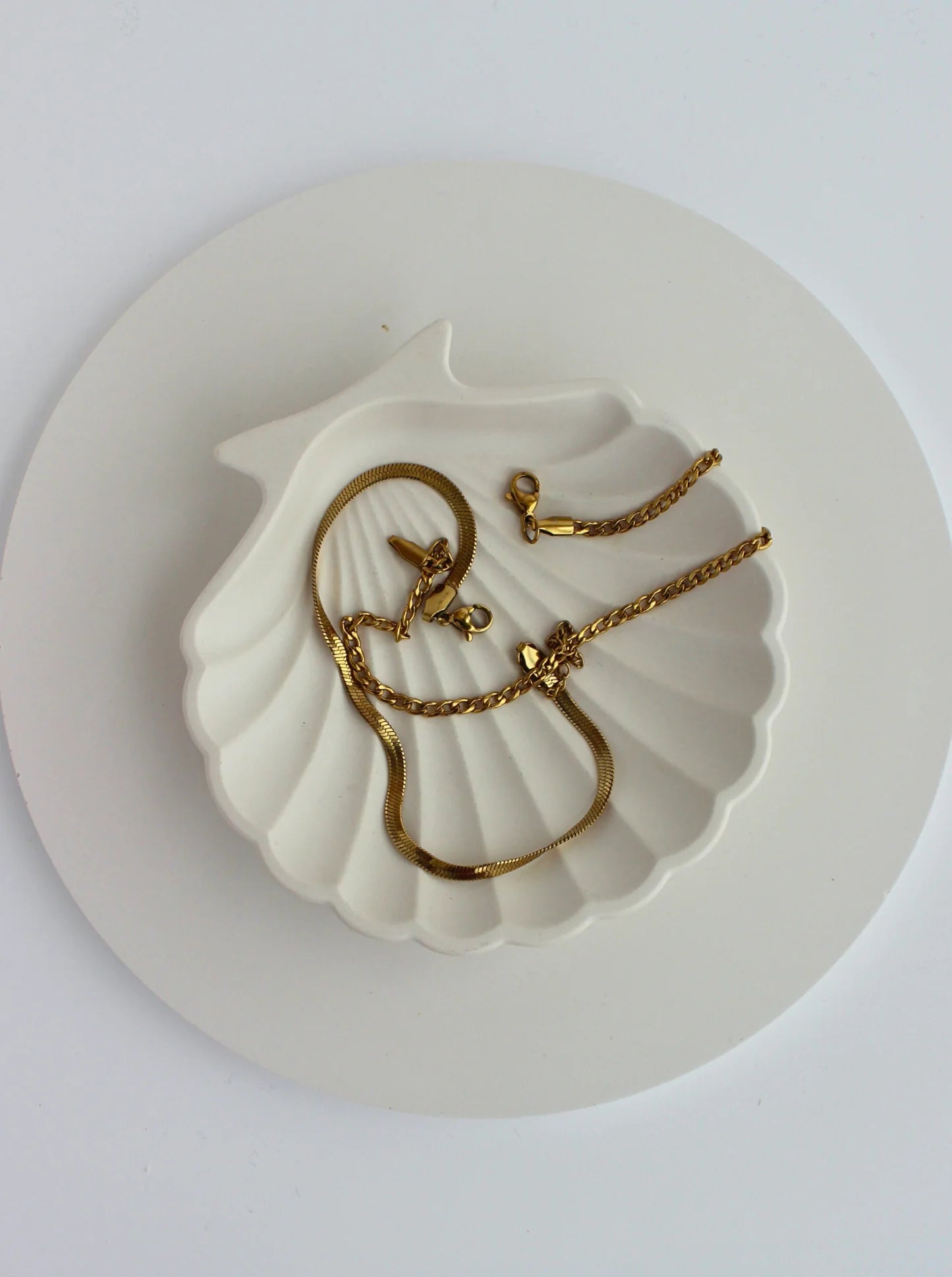 Seashell trinket dish