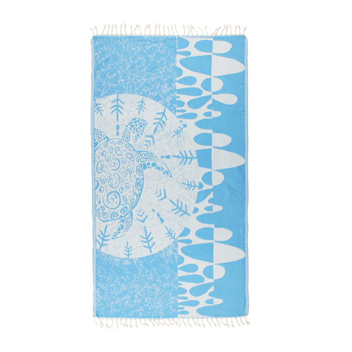 Turtle Island Pure Cotton Throws or Beach Blanket