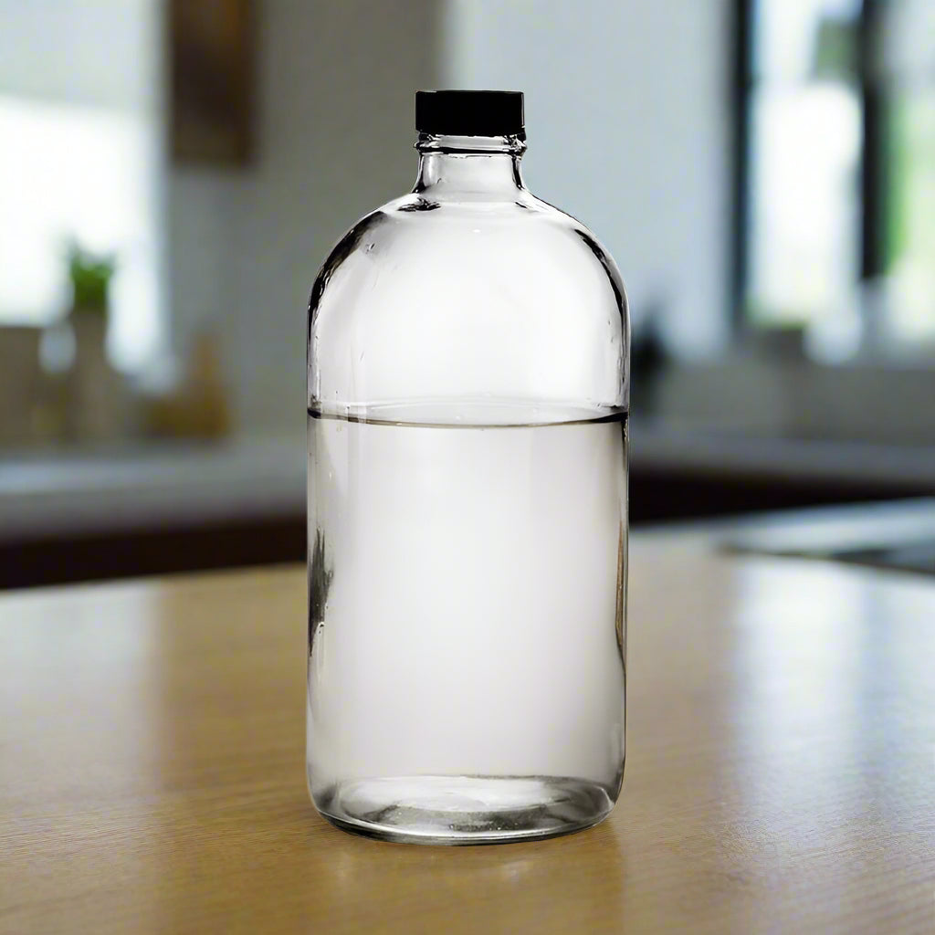 Clear Glass Keeper Bottles (16oz)