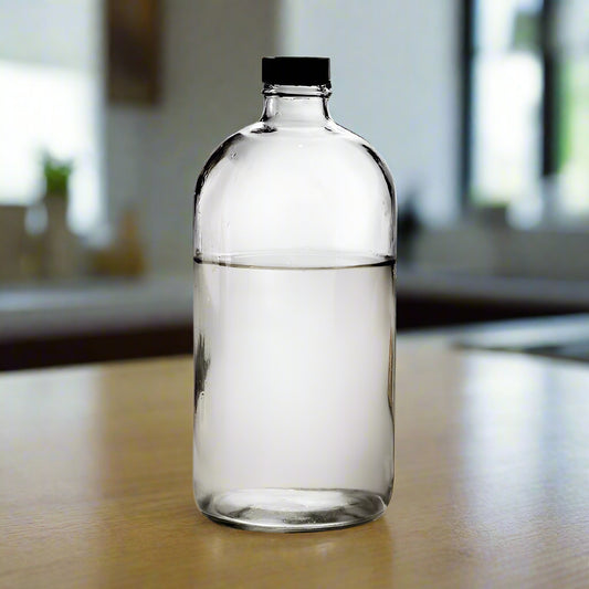 Clear Glass Keeper Bottles (16oz)