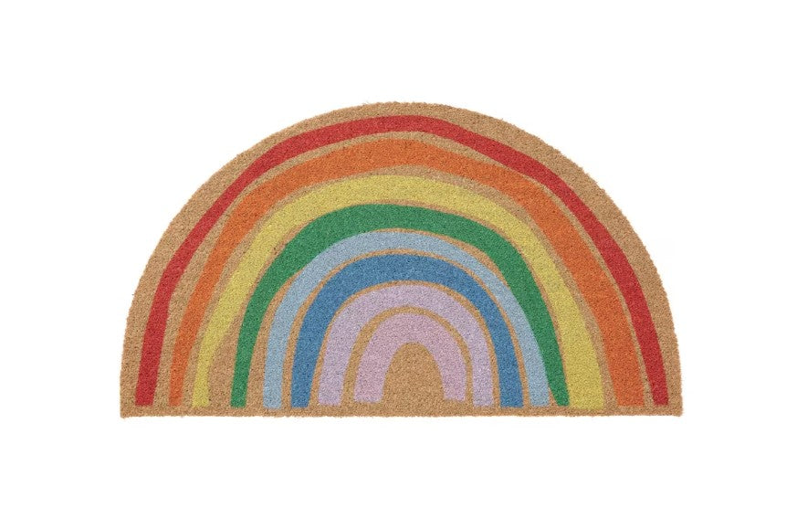Rainbow Welcome Mat