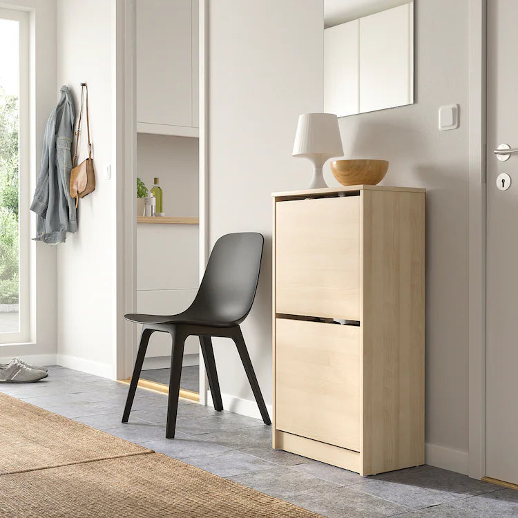 2 Compartment Shoe Cabinet