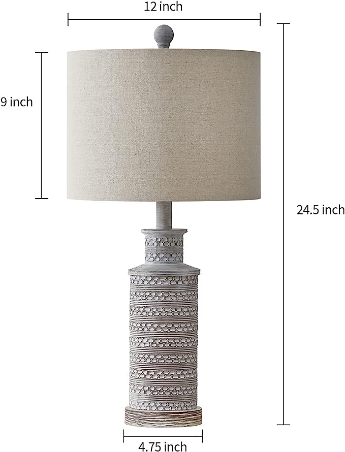 Farmhouse table lamp