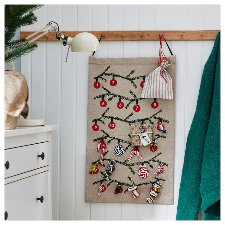 Jute "Refillable" Advent Calendar