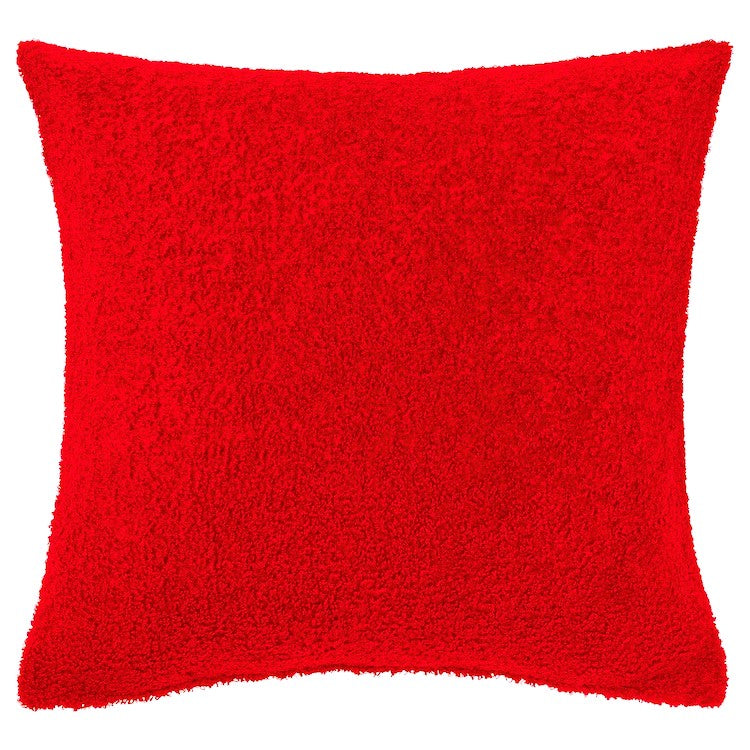 Plush Red Cushion