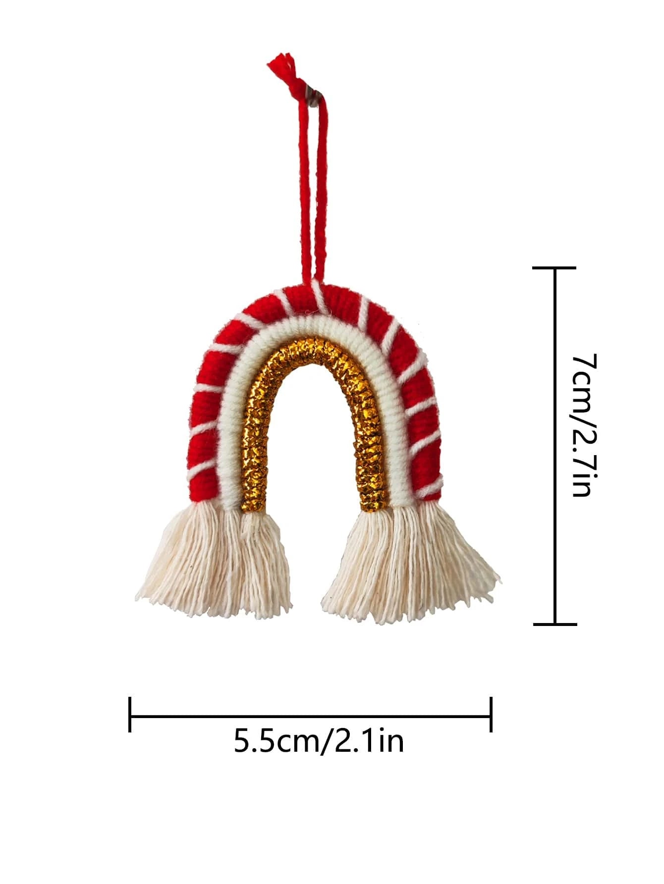 Christmas Rainbow Ornament