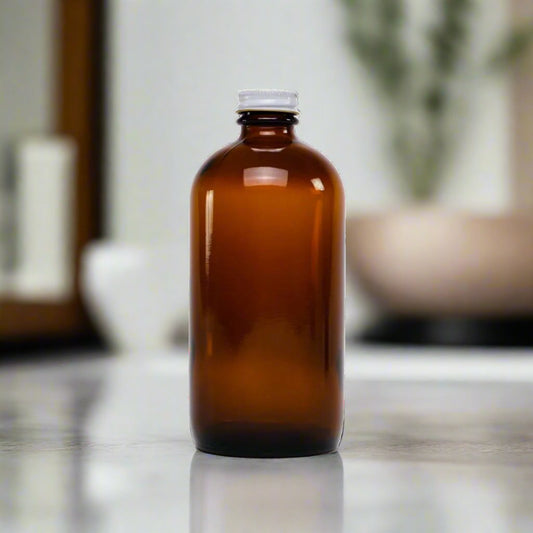 Amber Glass Bottles (16 oz)