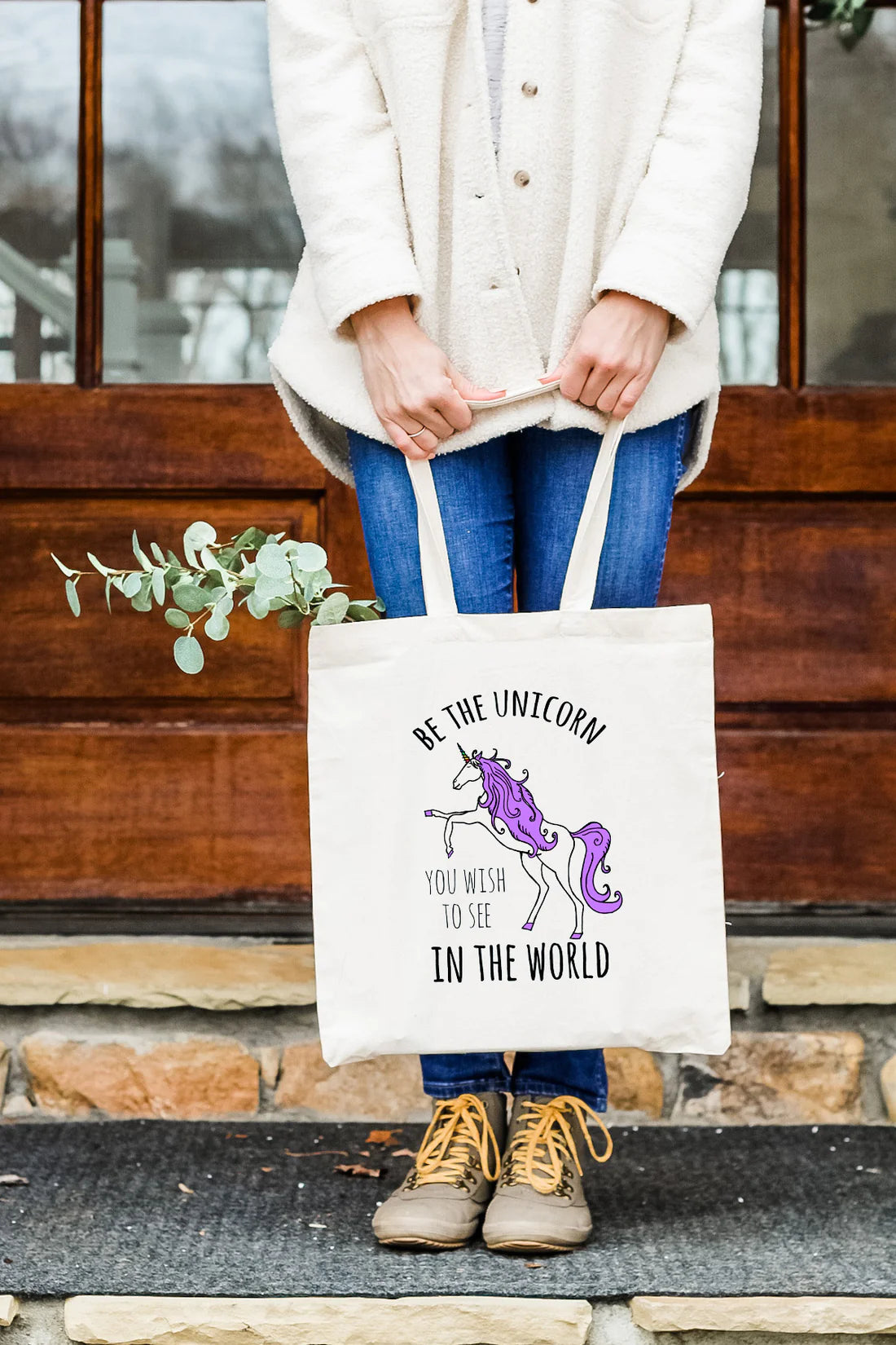 Be The Unicorn You Wish To See Tote Bag