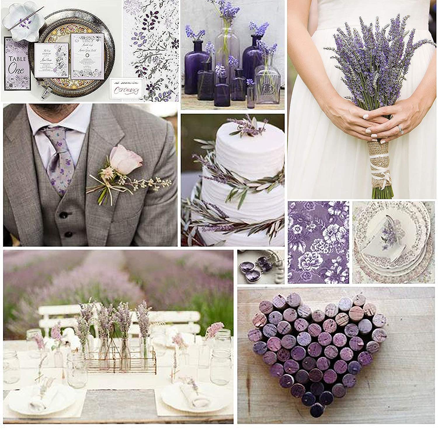 Dried Lavender Flowers - One Bunch