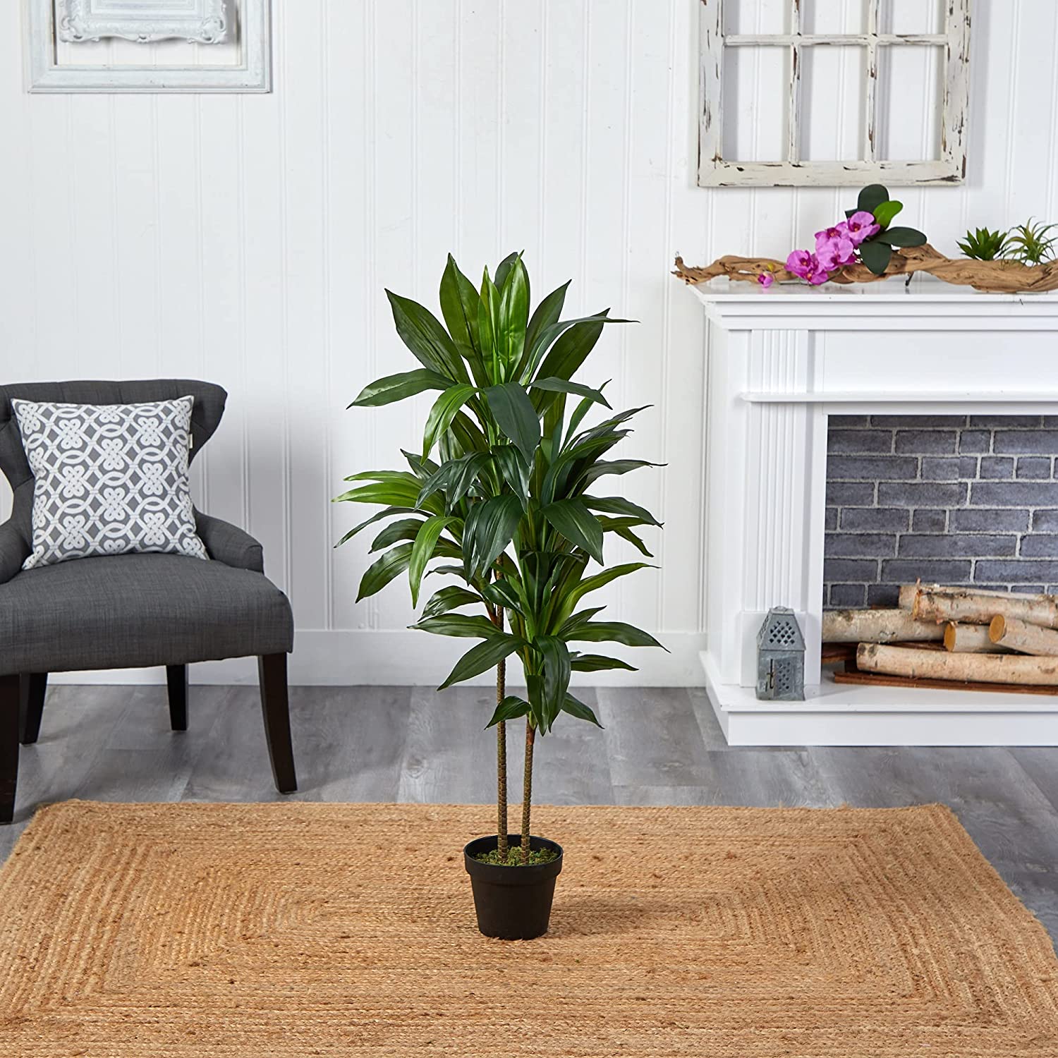 Nearly Natural Silk Dracaena