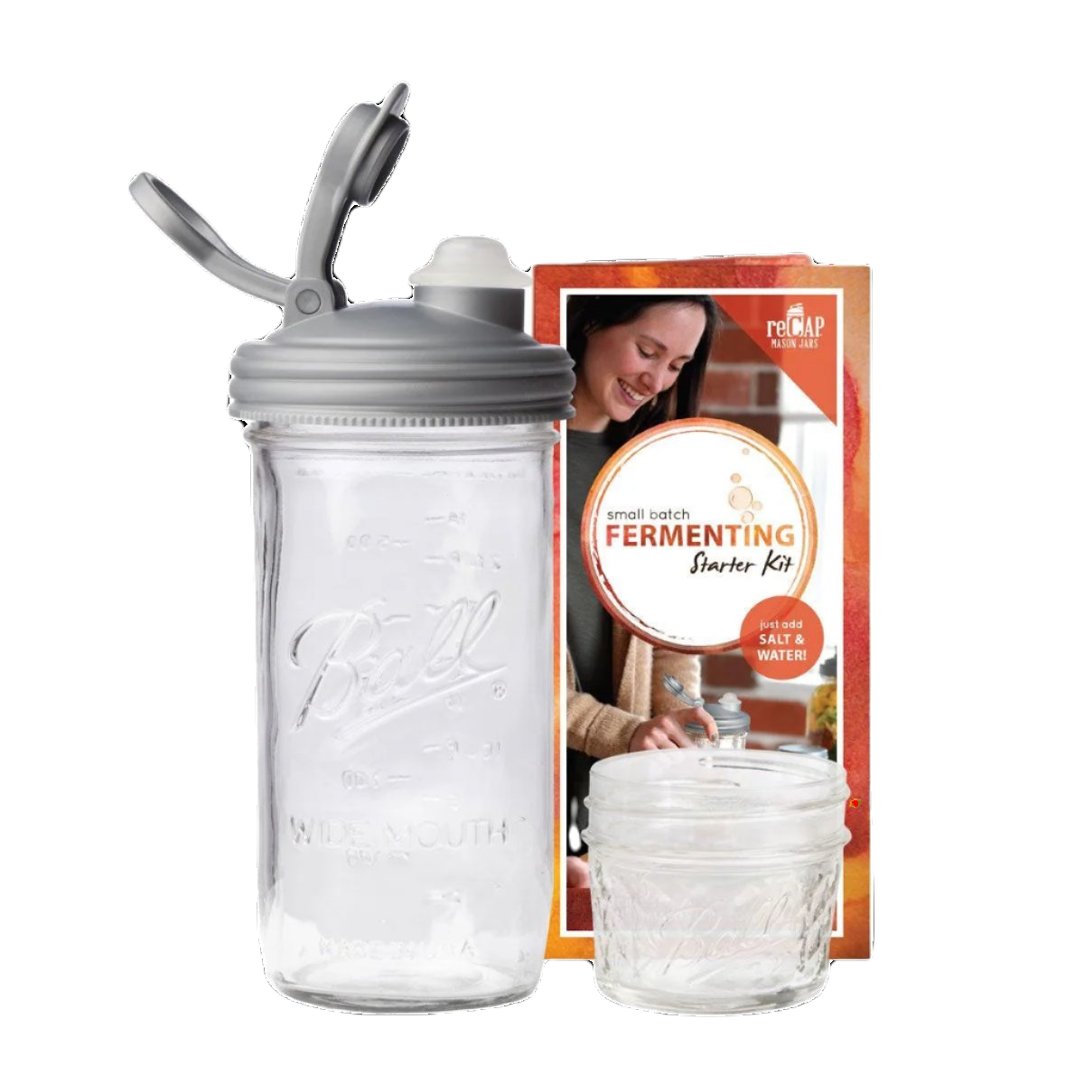 reCAP® Mason Jars Fermentation Starter Kit