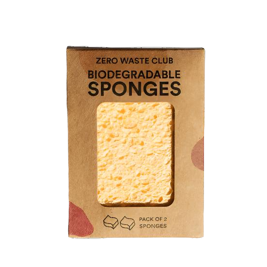 Biodegradable Sponges - 2 Pack