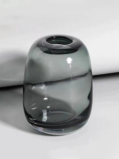 Smokey Glass Vase