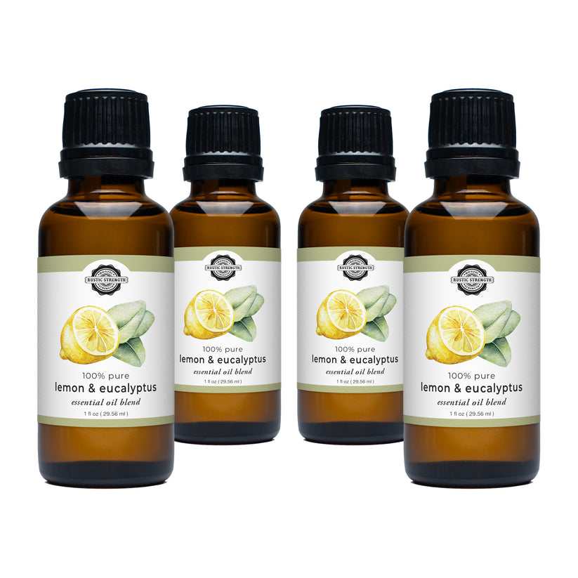 Lemon & Eucalyptus Essential Oil Blend - 1oz