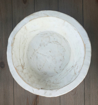 Round Wood Bowl