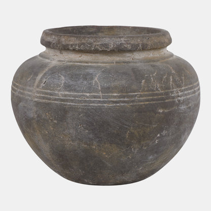 Brown Clay Rustic Pot