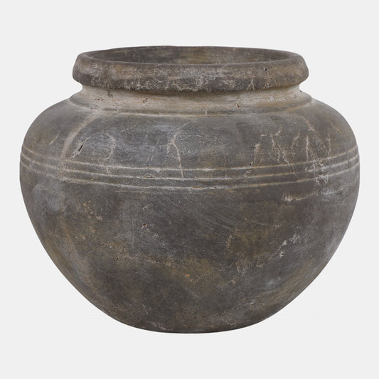 Brown Clay Rustic Pot