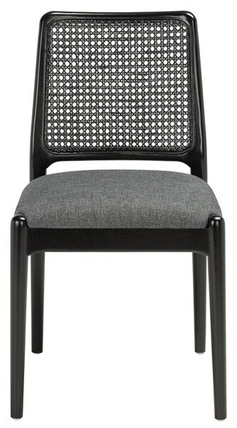 Black Rattan Chair