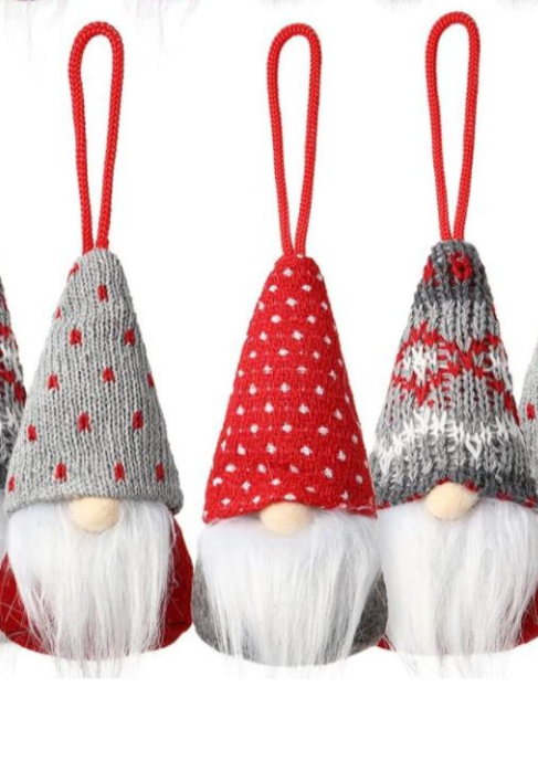 Assorted Christmas Gnome Ornaments