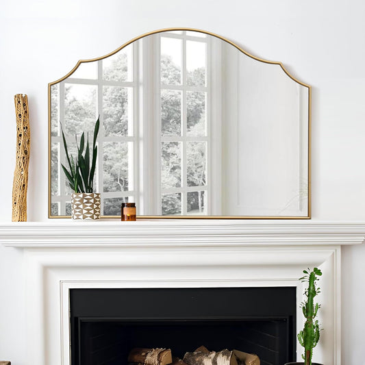 Scalloped Wall Mirror