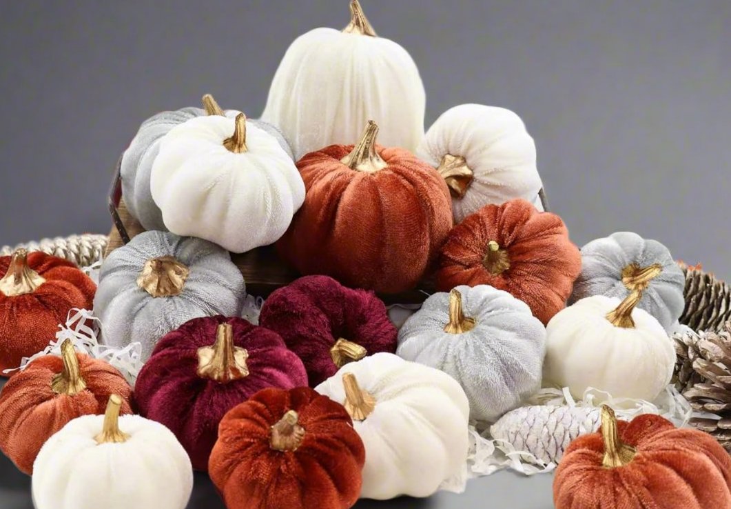 Velvet Pumpkins