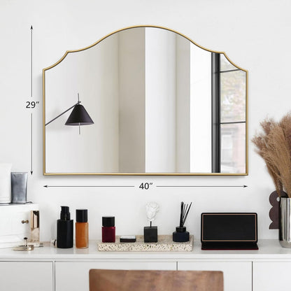 Scalloped Wall Mirror