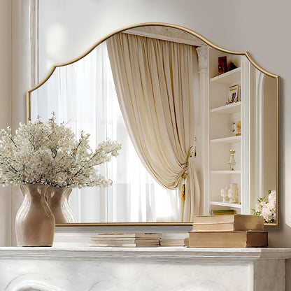 Scalloped Wall Mirror