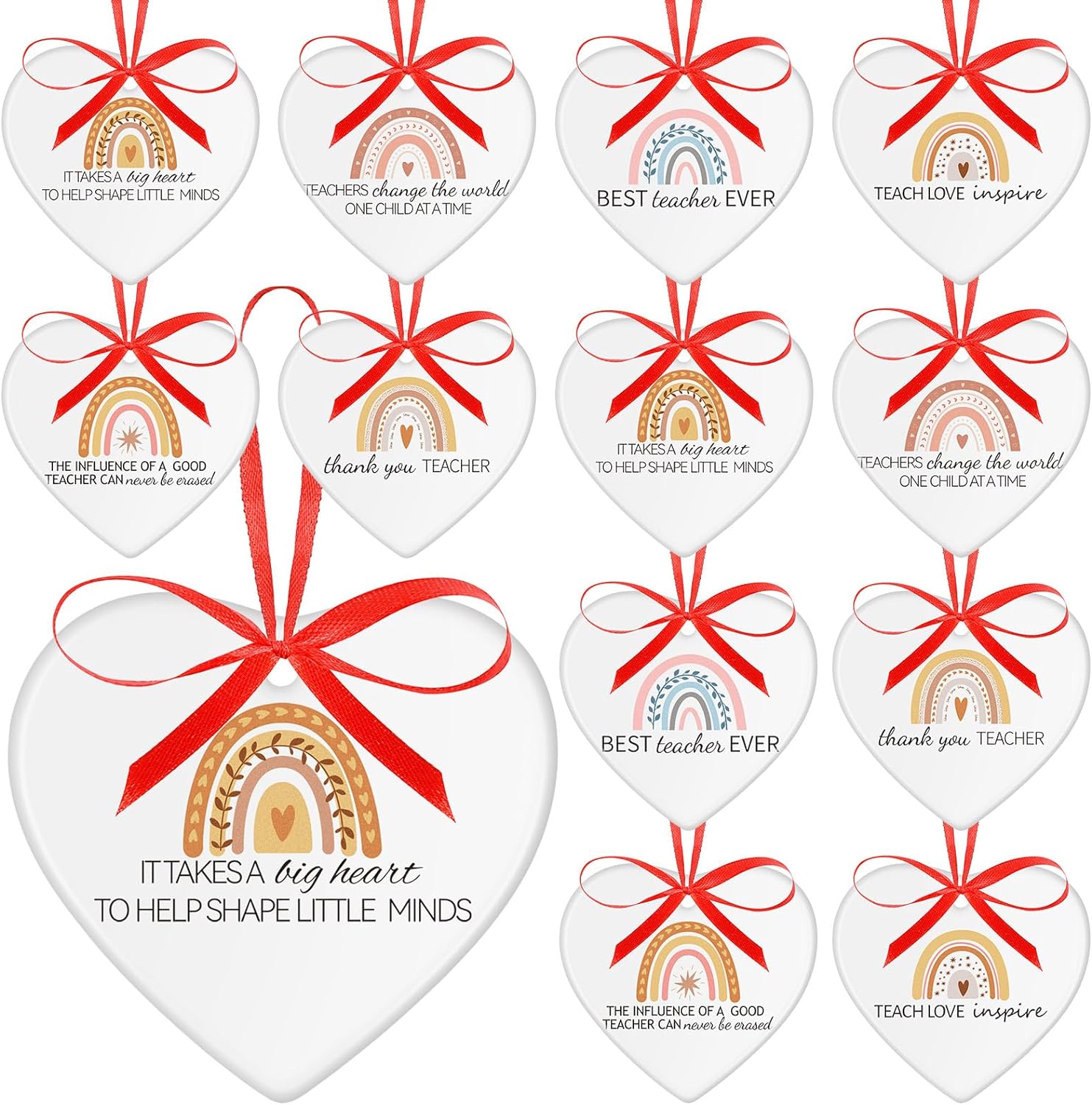 Teacher Appreciation Christmas Ornaments