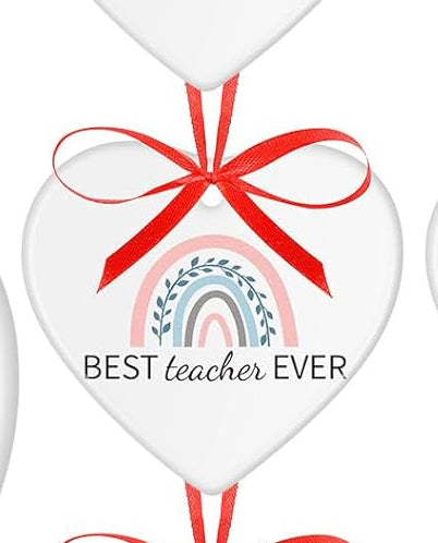 Teacher Appreciation Christmas Ornaments