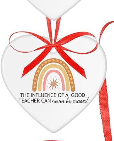 Teacher Appreciation Christmas Ornaments