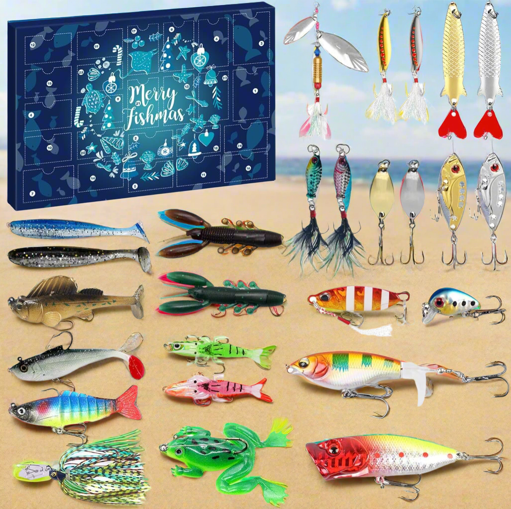 Fishing Lure Advent Calendar