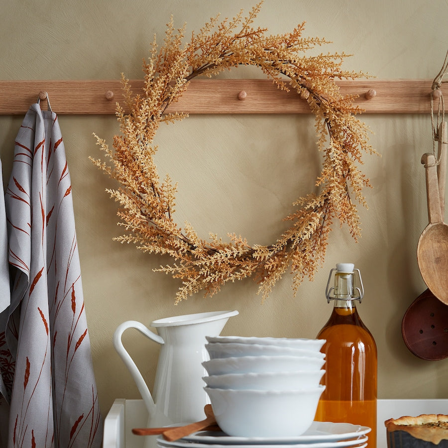 Autumn wheat wreath