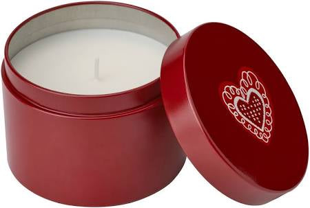 Red Tin Candle