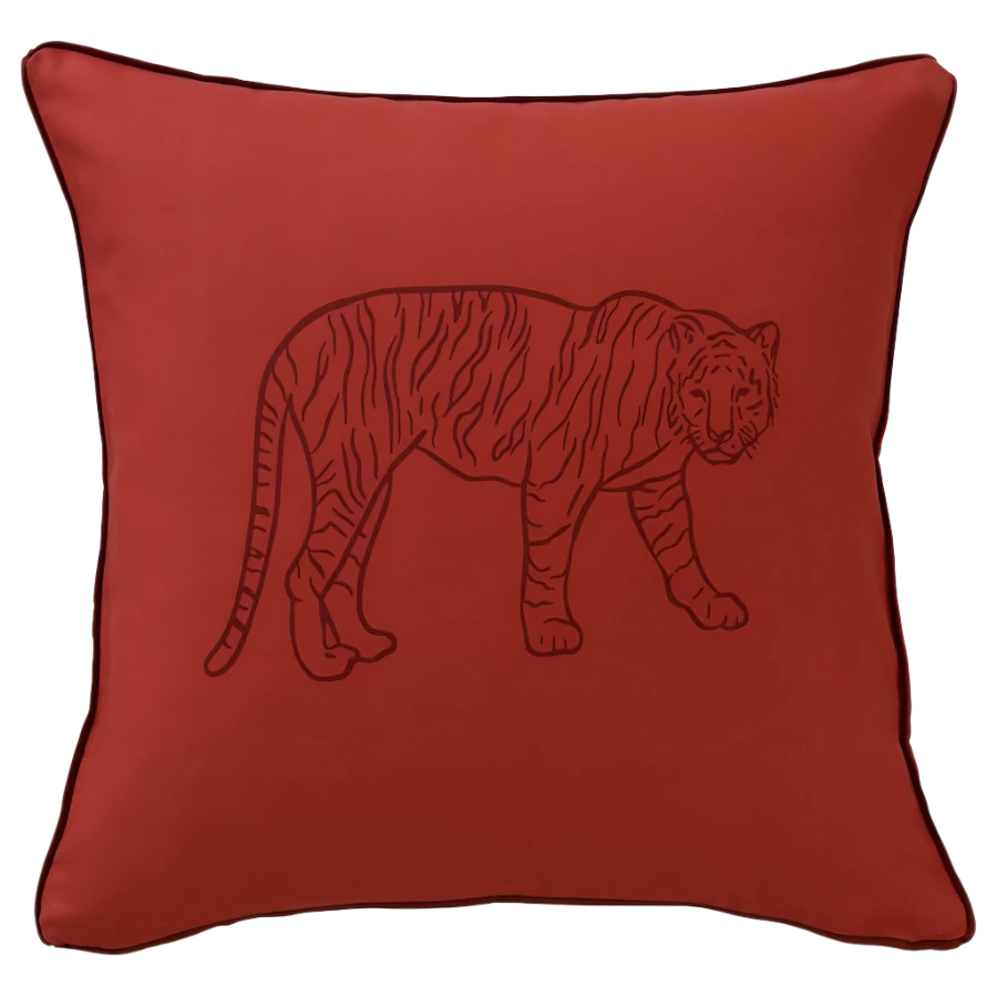 Lion & Elephant cushion