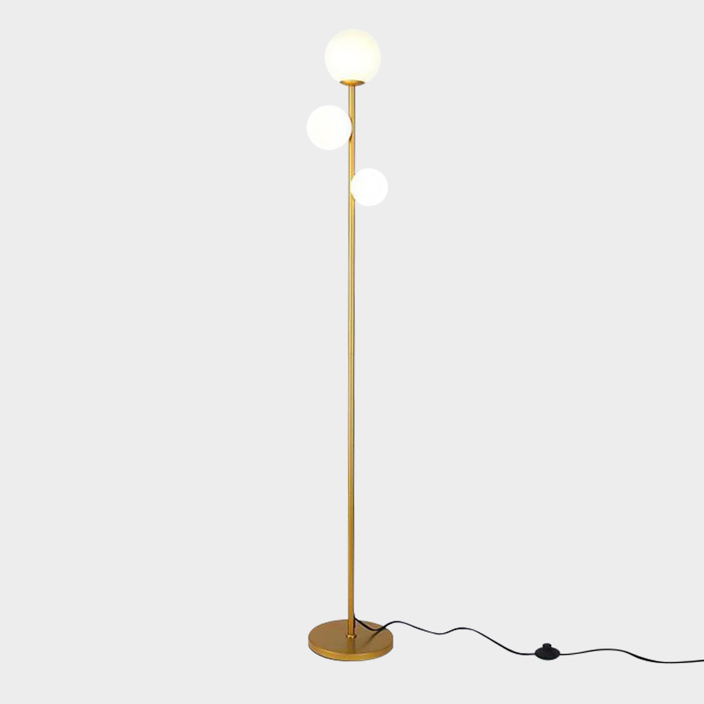 LED Globe Floor Lamp