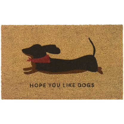 Hope You Like Dogs Doormat