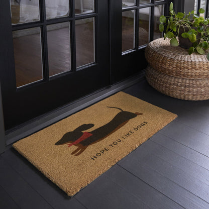 Hope You Like Dogs Doormat