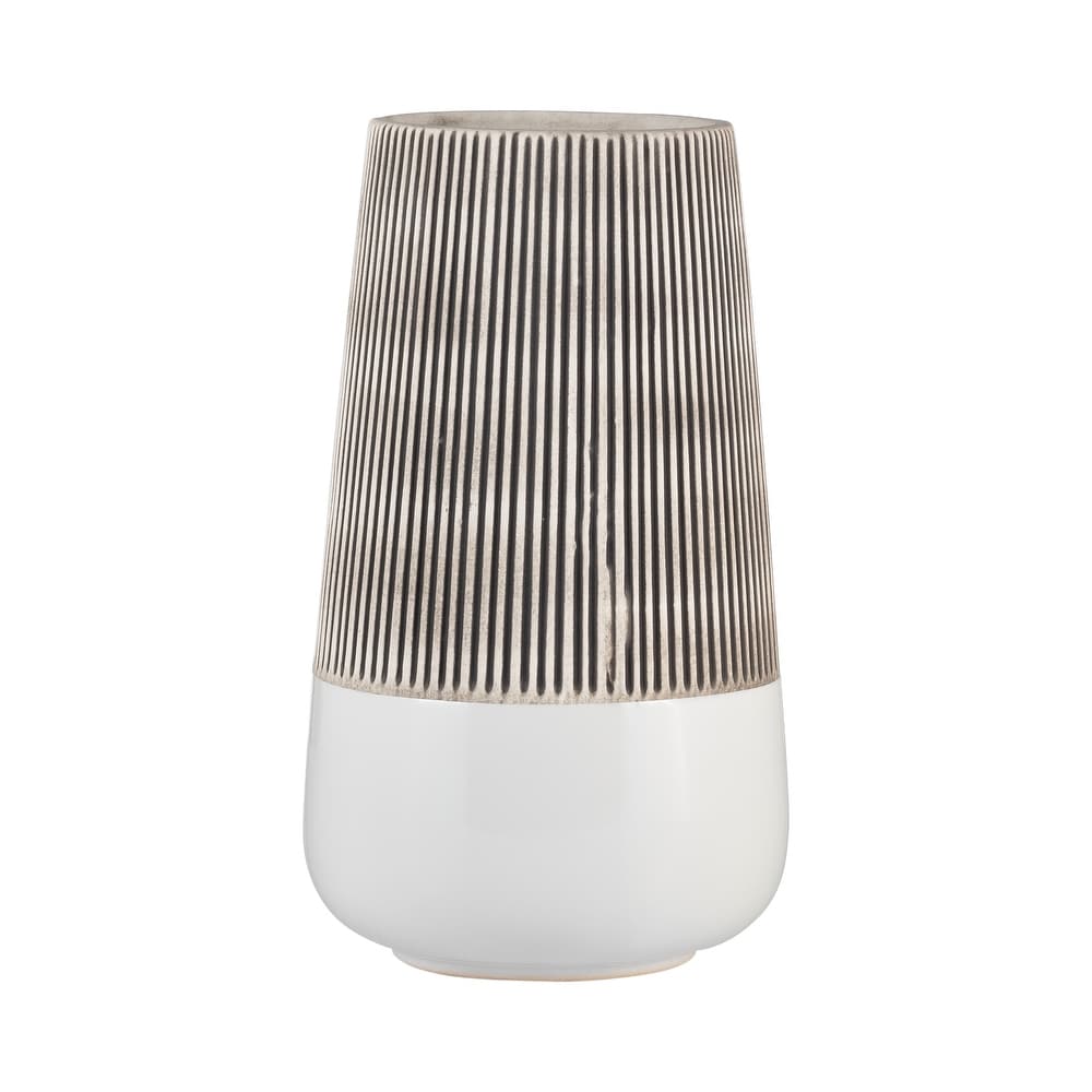 Ridged Vase