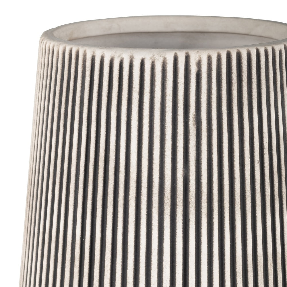 Ridged Vase
