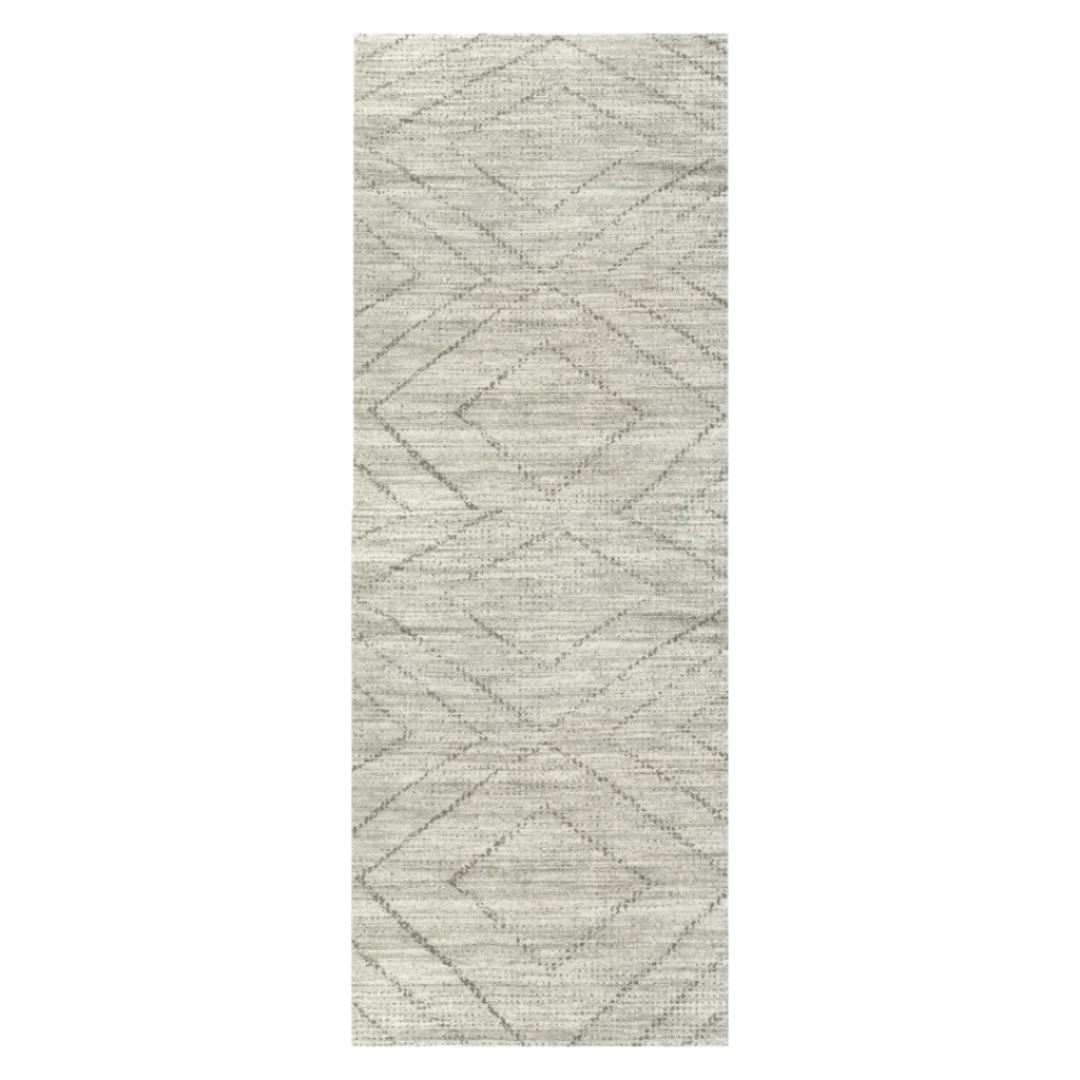 Diamond Geometric Runner Rug 2'2 x 7'